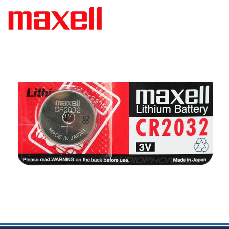 Ofertas en Bateria Litio Pila Cr2032 Maxell 3v Tira 5 Pilas Boton