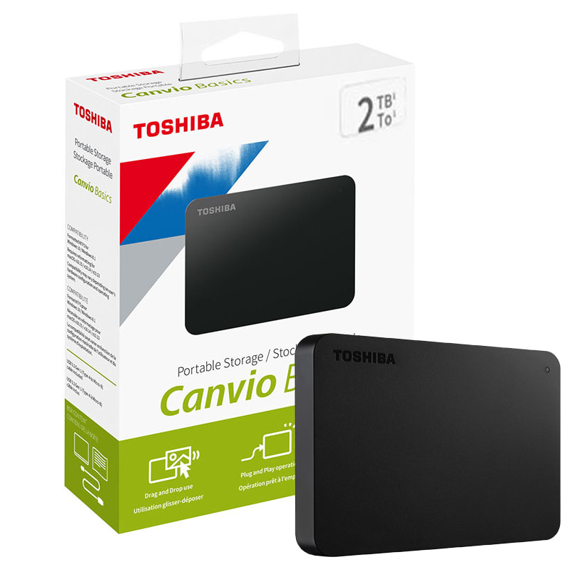 Disco Duro Externo Toshiba 1tb Canvio Basics 2022 2.5/ Usb 3.2 con Ofertas  en Carrefour