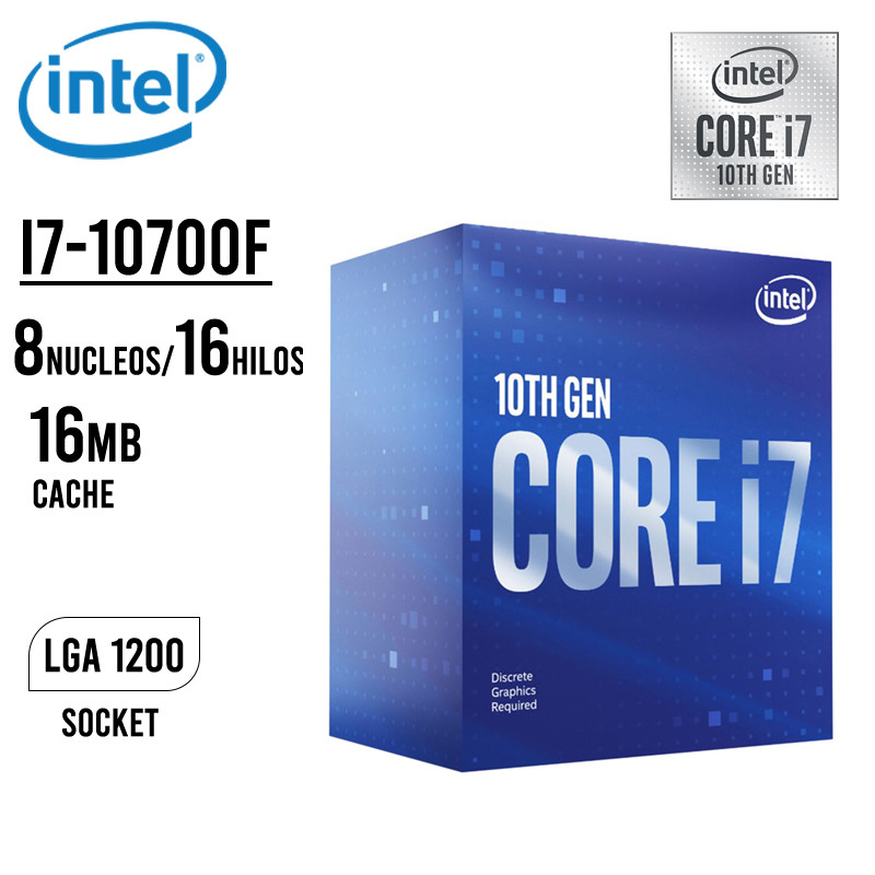 CPU Intel Core i7 10700F マザーボード ファン付き - PCパーツ